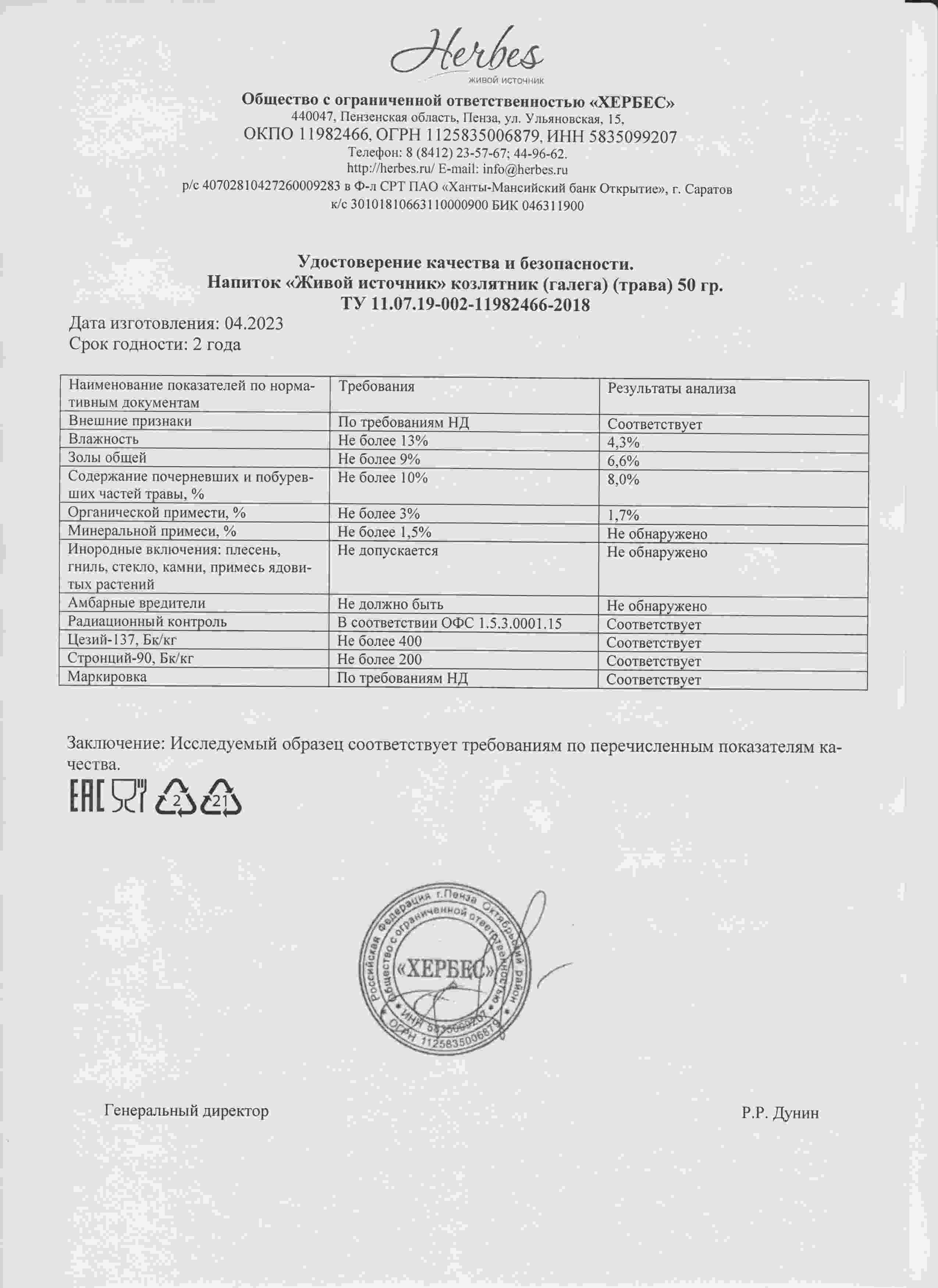 Паспорт №042023
